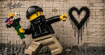 Lego Merchandise - Art - “Banksy Collection – Brick Tribute, Nieuw