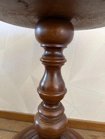 Bijzettafel - Eik - Pedestalplanten tafel