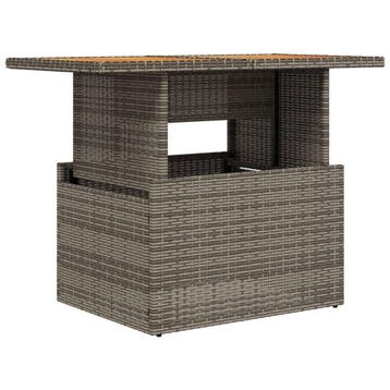 Rattan Tuintafel 100x55cm | Retour Deal | Snelle beslisser, Verzenden, Zo goed als nieuw, Rechthoekig, Wicker