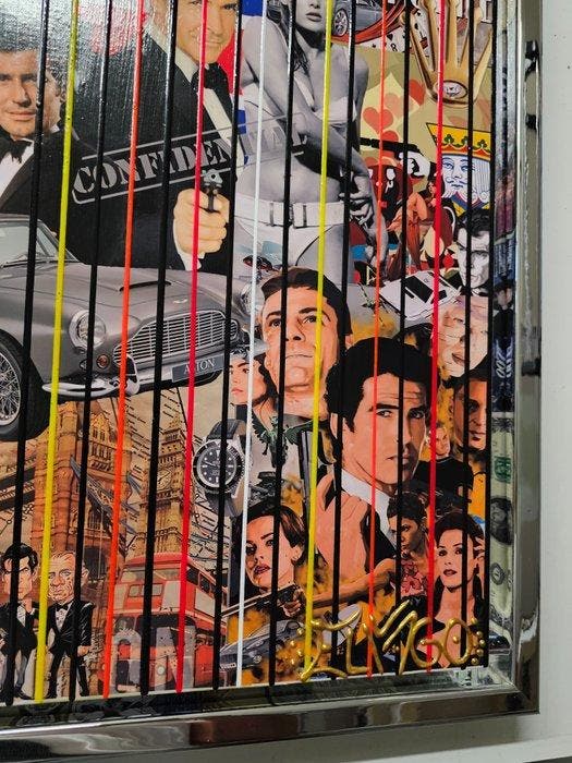 Elmago - 007 james bond icons, Antiek en Kunst, Kunst | Schilderijen | Modern