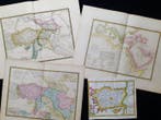 Azië - [LOT van 4] - Midden-Oosten / Turkije / Klein-Azië /, Livres, Atlas & Cartes géographiques