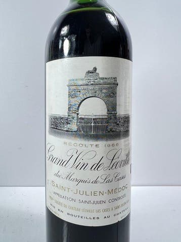 1966 Chateau Léoville Las Cases - Saint-Julien-Médoc 2ème, Verzamelen, Wijnen, Nieuw