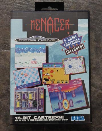 6-game cartridge (Sega MegaDrive tweedehands game), Ophalen of Verzenden, Nieuw