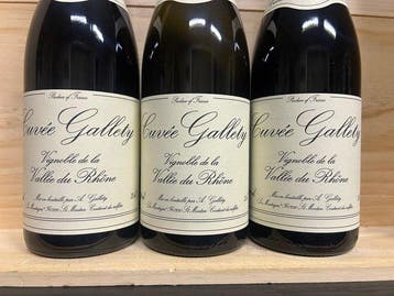 Domaine Gallety : x2 Red and x1 White Côtes du Vivarais, Verzamelen, Nieuw