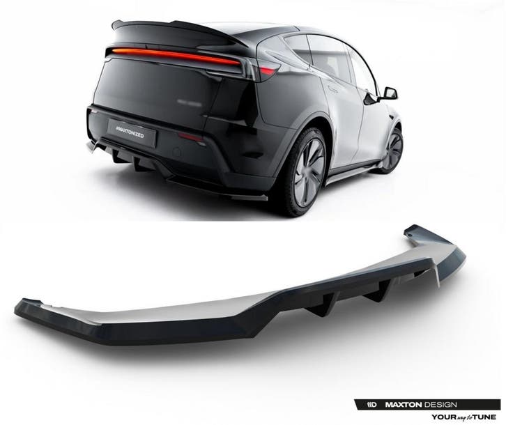 Rear Splitter voor Tesla Model Y Mk1 Facelift Premium, Autos : Divers, Tuning & Styling, Enlèvement ou Envoi