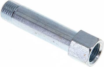Rallonge mâle/femelle en acier pour embout à graisse M10x1, Bricolage & Construction, Verzenden