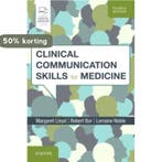 Clinical Communication Skills for Medicine 9780702072130, Verzenden, Zo goed als nieuw, Margaret Lloyd