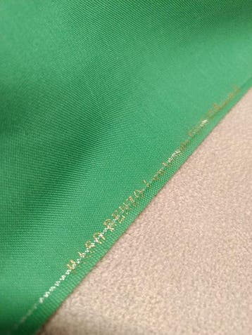 Pregiato raso vintage firmato - Textiel - 610 cm - 70 cm -