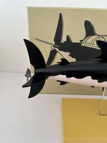 Tintin - Le sous- marin requin - les icônes - 1 Statuette