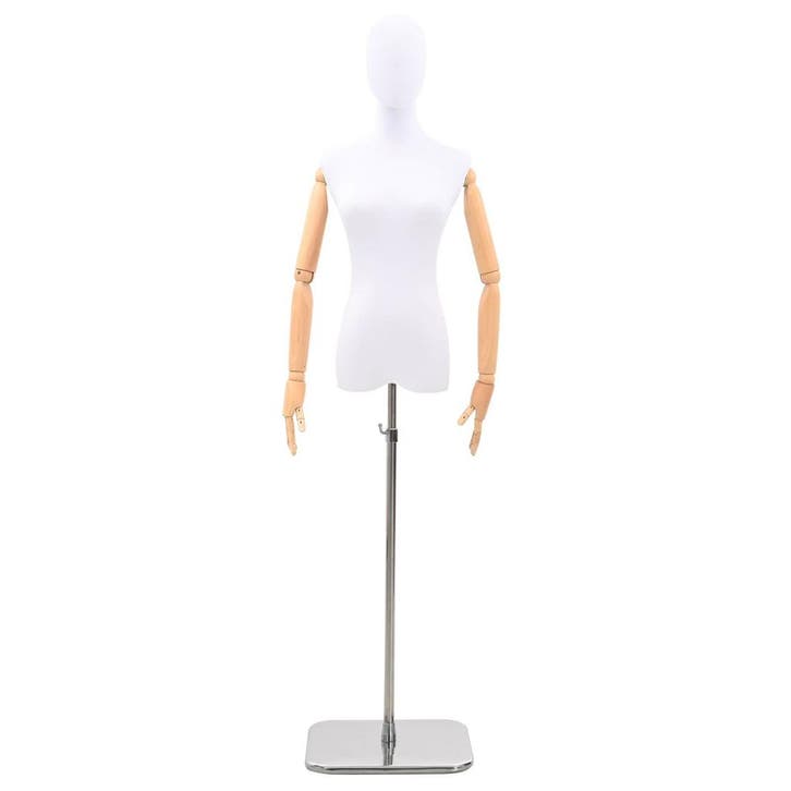 vidaXL Verstelbare mannequin van 165-213 cm met voet Vrouw, Articles professionnels, Articles professionnels Autre, Envoi