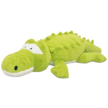vidaXL Knuffelbeest krokodil XXL 100 cm, Kinderen en Baby's, Speelgoed | Knuffels en Pluche, Verzenden, Nieuw