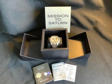 Omega x Swatch - MoonSwatch - Mission to Saturn - Zonder