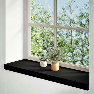 vidaXL Vensterbanken 2 st 90x25x2 cm massief eikenhout, Verzenden, Nieuw