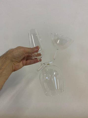 one-off study models - sculpture - object - Drinkglas -, Antiek en Kunst