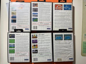 Sega - Master System - lot - Videogame - In originele, Consoles de jeu & Jeux vidéo