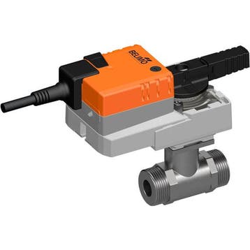 Belimo Kogelkraan G1-1/2 Kvs26 24VAC/DC 90s, Verzenden