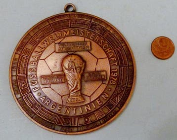Coupe du Monde de Football - 1978 - Médaille de sport, Nieuw