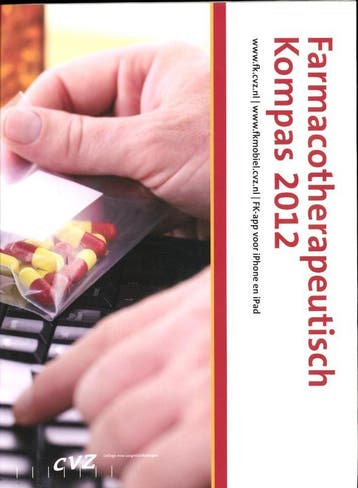 Farmacotherapeutisch kompas 2012 9789085621096, Verzenden