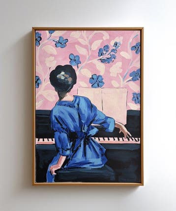 E. García - La pianista XL