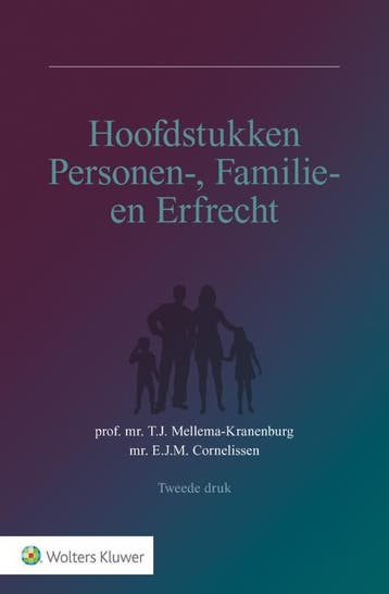 Hoofdstukken personen-, familie- en erfrecht 9789013140835, Verzenden, E.J.M. Cornelissen