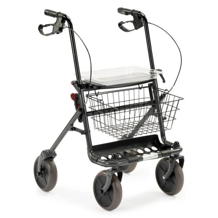 Rollator Basic - Donkergrijs, Diversen, Rollators, Ophalen of Verzenden