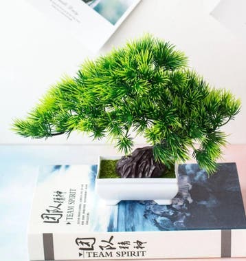 Kunst Bonsai Boom - Planten Nep Plant Plastic Decoratie, Verzenden