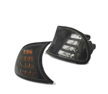CLIGNOTANTS AVANT LED BMW E46 99-01 CC NOIR, Verzenden