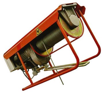 Elektrische lier 230V 0,5 ton met hijshoogte enkele snelheid, Verzenden, Nieuw