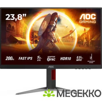 AOC 24G4HA 24  Full HD 200Hz IPS Gaming Monitor, Verzenden, Nieuw