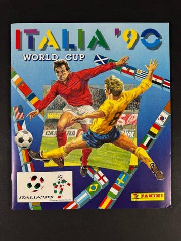 1986 Panini Italia 90 World Cup, Album vuoto da sigillato, Nieuw