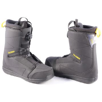 44 45,5 snowboard schoenen SALOMON FACTION BOA 2023, Black/y, Sport en Fitness, Verzenden, Gebruikt