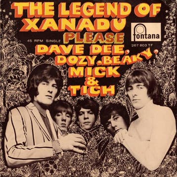 Dave Dee, Dozy, Beaky, Mick &amp; Tich - The Legend Of Xanad, Verzenden, Gebruikt