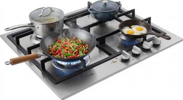 ETNA KG959RVSA Gaskookplaat – 59 cm – Wokbrander – RVS, Verzenden, Nieuw