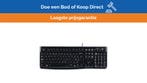 Bieden: Logitech K120 Corded USB Keyboard black, Ophalen of Verzenden, Nieuw
