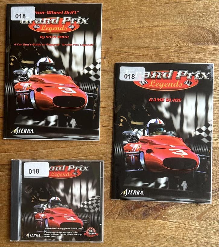 Grand Prix Legends (Jewel Case + Manual), Games en Spelcomputers, Games | Pc, Verzenden