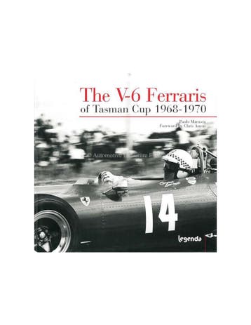 THE V-6 FERRARIS OF TASMAN CUP 1968-1970 - PAOLO MARASCA -.., Boeken, Ophalen of Verzenden, Nieuw