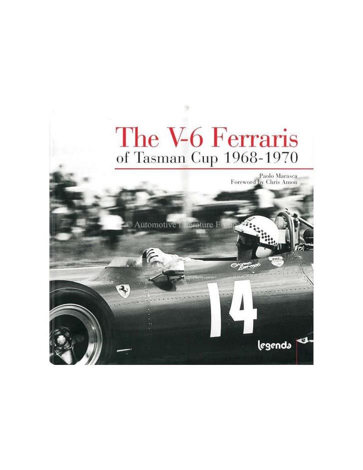 THE V-6 FERRARIS OF TASMAN CUP 1968-1970 - PAOLO MARASCA -.., Livres, Autos | Livres, Enlèvement ou Envoi