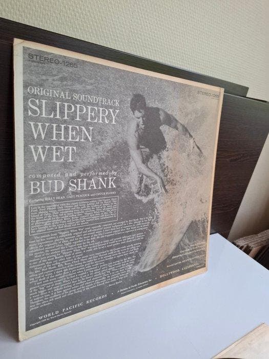 Bud Shank - Slippery When Wet (original Soundtrack) - LP, CD & DVD, Vinyles Singles