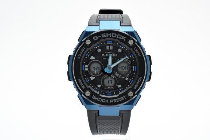 Casio - G-Shock Analog-Digital Solar Radio-Controlled -, Handtassen en Accessoires, Horloges | Heren
