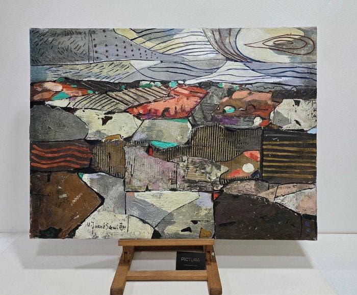 Miquel Torner de Semir (1938) - Geografía de la memoria, Antiek en Kunst, Kunst | Schilderijen | Klassiek
