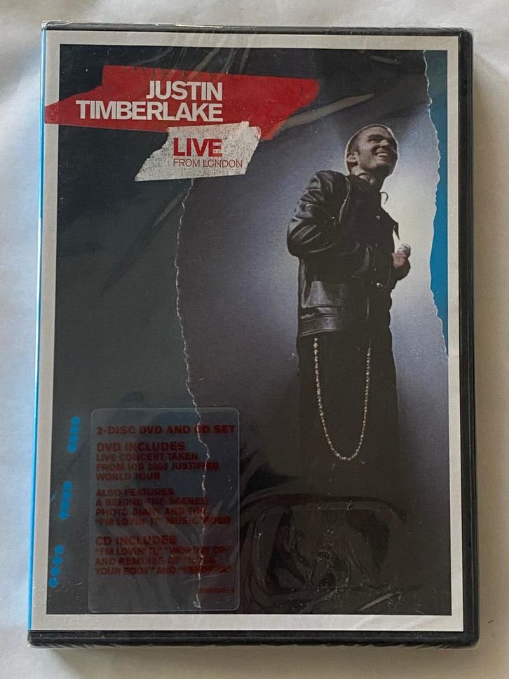 JUSTIN TIMBERLAKE: LIVE FROM LONDON (IN SEAL) (DVD), CD & DVD, DVD | Autres DVD