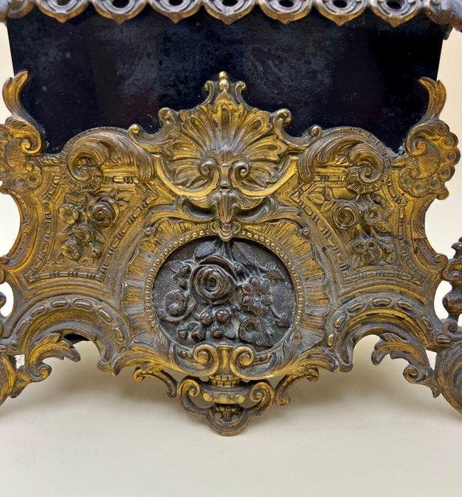 Figurale pendule - Marti & Cie - Brons, Messing - 1850-1900, Antiquités & Art, Antiquités | Horloges