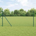 vidaXL Kettinglinkheining Groen, Tuin en Terras, Tuinhekken en Hekwerk, Verzenden, Nieuw