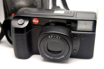 Leica AF-C1 - Film camera with original leather bag Analoge
