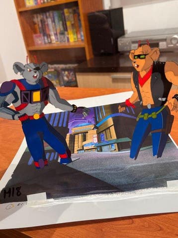 Marvel Studios - 1 Original colour page - Biker Mice from, Nieuw in verpakking