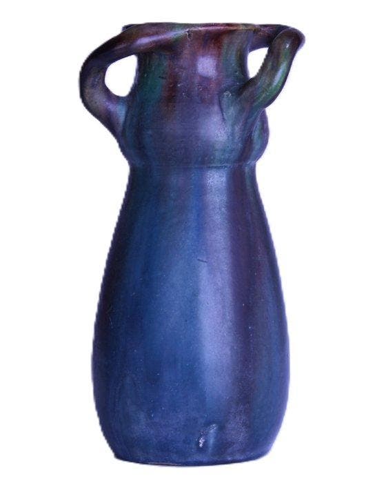 Maes Gent (Gand) - Charles & Auguste Maes - Vaas - Zeldzame, Antiek en Kunst, Antiek | Glaswerk en Kristal