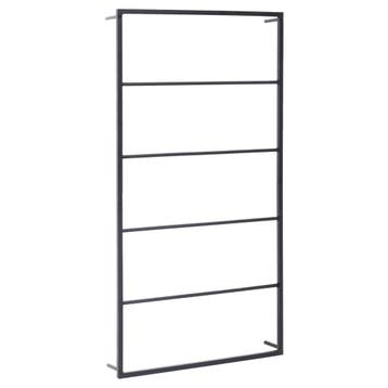 Handdoekenrek 60x116cm | Tweede Kansje | OP = OP, Verzenden, Zo goed als nieuw, Zwart, Handdoekenrek