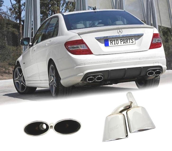 EMBOUTS DÉCHAPPEMENT SPÉCIFIQUES MERCEDES CLASS C W204 07-1, Autos : Pièces & Accessoires, Systèmes d'échappement, Envoi