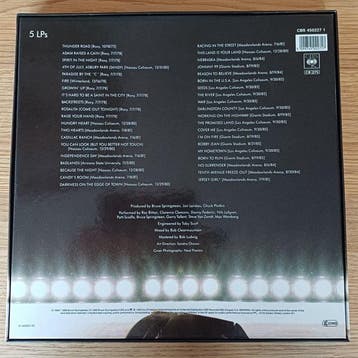 Bruce Springsteen - Live/1975-85 (5LP Box) in EXCELLENT, Nieuw in verpakking