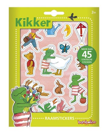 Kikker Raamstickers, Hobby en Vrije tijd, Verzenden, Nieuw